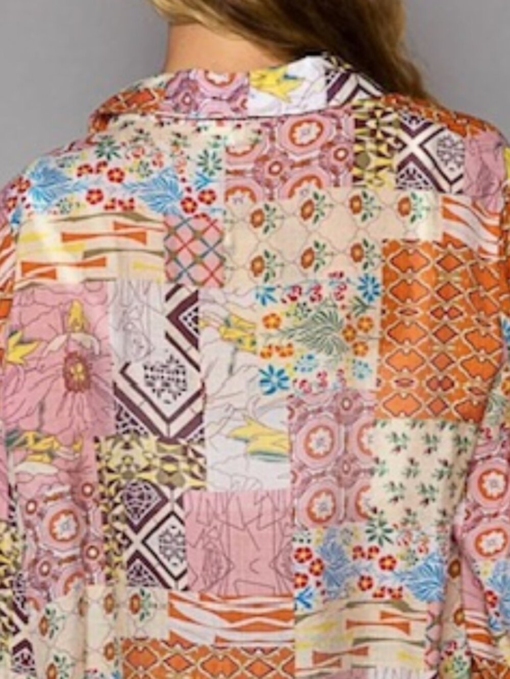NWT POL Multi Patterned Button Down - Picture 3 of 15